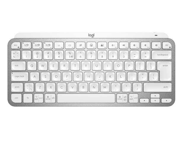 LOGITECH Klawiatura bezprzewodowa MX Keys Mini 920-010499 jasnoszara - 680463 - zdjęcie